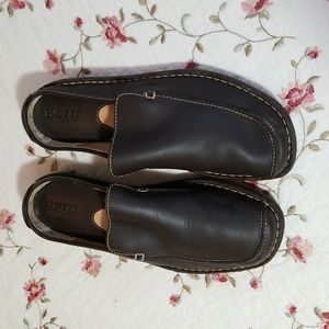 Born leather slip-on brown 8.5/40